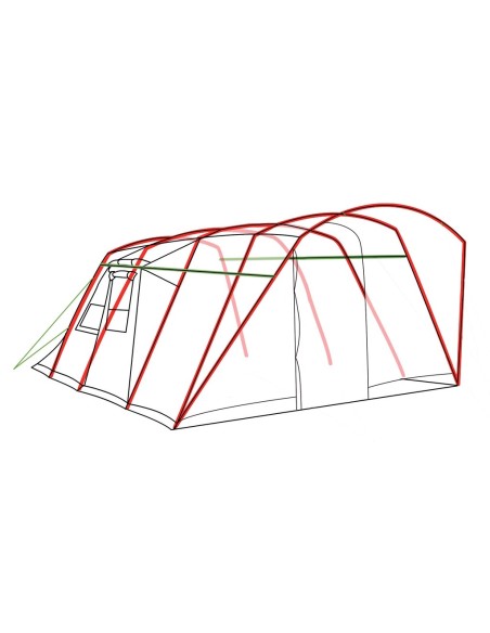 Bertoni Tunnel 5 VIP Tenda a Igloo
