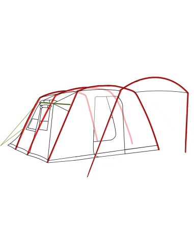 Bertoni Cosmo 6 VIP Tenda a Igloo