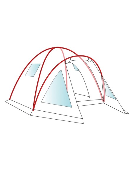 Bertoni Giglio 6 Tenda a Igloo