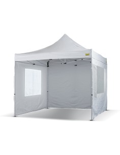 Laterale Bianco per Gazebo Bertoni 2 mt. c/finestra serie Piramide