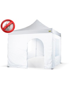 Tetto Bianco per Gazebo Bertoni Piramide 3x3 Ignifugo M2 con Cuciture Termonastrate