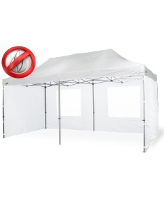 Tetto Bianco per Gazebo Bertoni Piramide 3x6 Ignifugo M2 con Cuciture Termonastrate