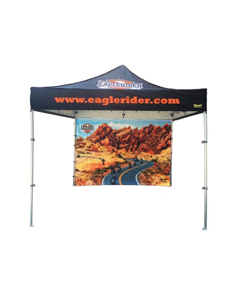 Personalizzazione Gazebo FULL PRINT parete laterale 3 mt. c/finestra