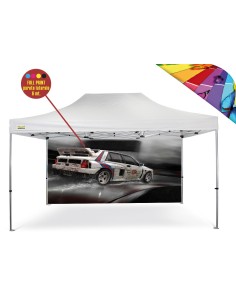 Personalizzazione Gazebo FULL PRINT parete laterale 8 mt.