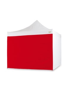 Laterale Rosso per Gazebo Bertoni 3 mt. serie Piramide