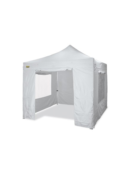 Laterale Bianco per Gazebo Bertoni 3 mt. c/porta serie Piramide
