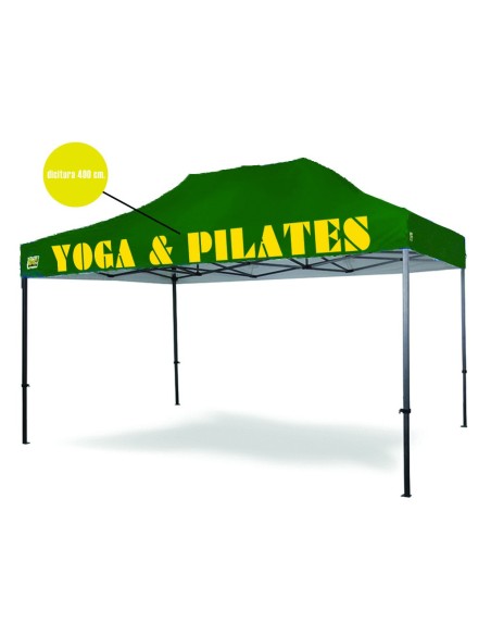 Personalizzazione Gazebo DICITURA 400 cm.