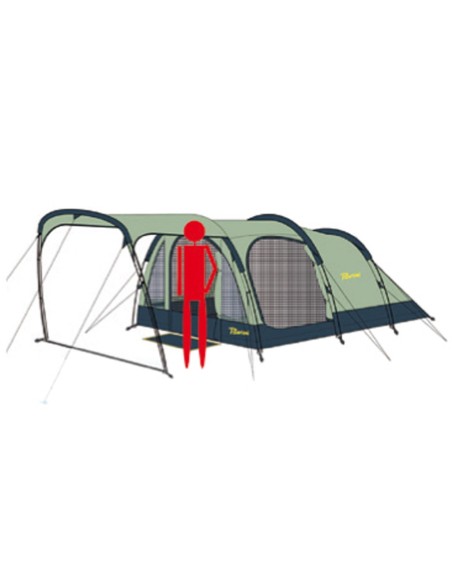 Bertoni Globo 3 VIP BLACK Tenda a Igloo