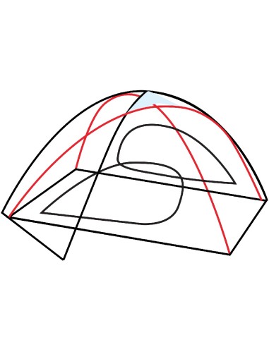 Bertoni Avventura 2 - ALU Tenda a Igloo