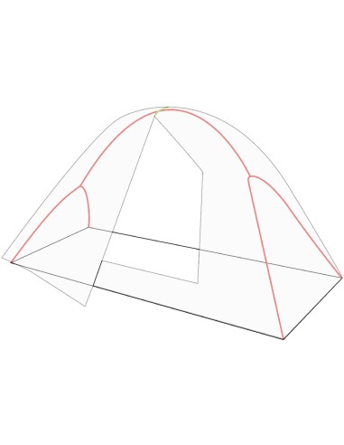 Bertoni Stealth 1 Tenda a Igloo