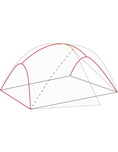 Bertoni Stealth 2 Tenda a Igloo