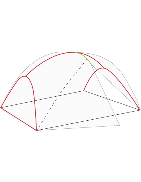 Bertoni Stealth 2 Tenda a Igloo