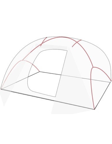 Bertoni Stealth 4 Tenda a Igloo