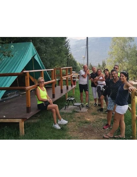 Tenda Scout Extra Bertoni | Tenda canadese 8 posti