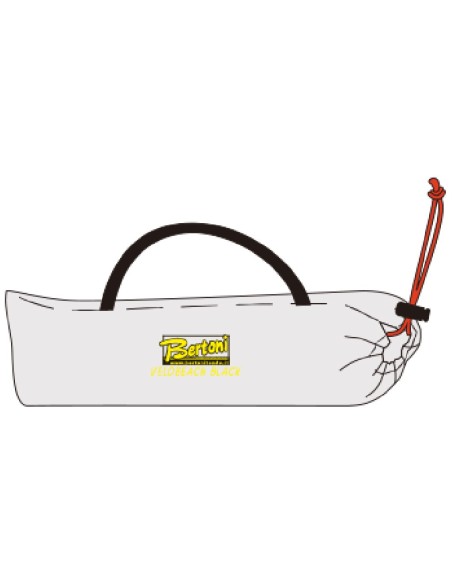 Bertoni VeloBeach Black White Tenda da spiaggia