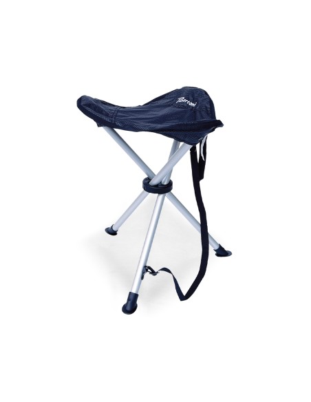 Bertoni Tris Black Alu Sgabello