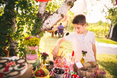 Come organizzare una festa per bambini in giardino